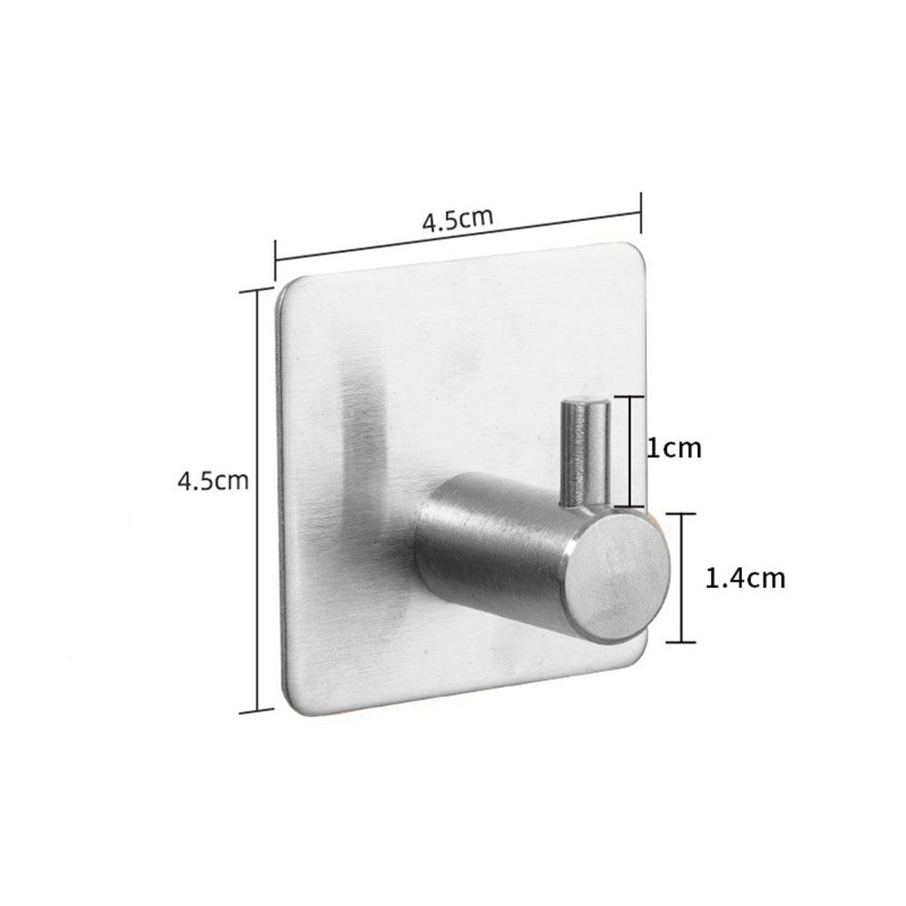 

Крючки на клейкой основе из нержавеющей стали Настенные Дверные Для Одежды Пальто Шляпы Вешалка Кухня Ванная Комната Антикоррозийные Крючки для Полотенец