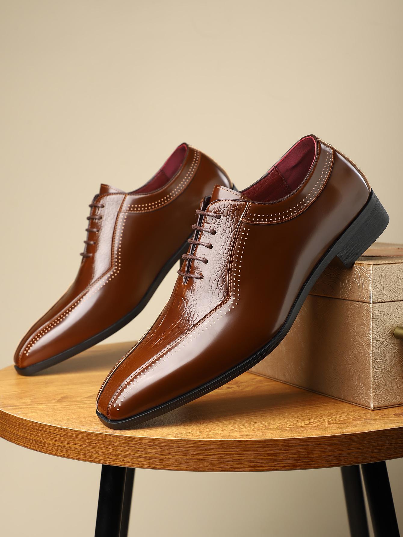 

Британия Мода Джентльмен Мода Новые Мужские Остроносые На Шнуровке Повседневная Обувь Мужская Формальная Свадебная Обувь Zapatos Hombre 39 жёлтый