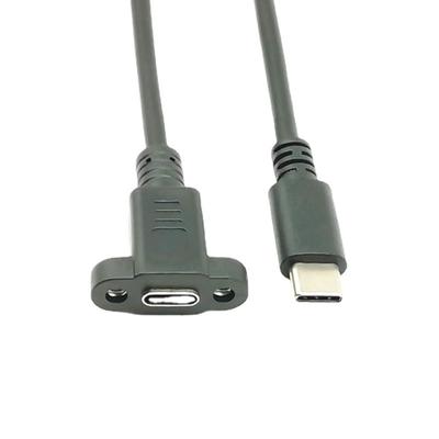 USB3.1 Lock Connector Cable Type C Extension Cable USB-C Male To Female Cable USB-C Extension Line