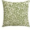 Hemrum Dekorativ Kuddfodral Retro Växt Blommönster Tryckt Kuddfodral Vardagsrum Soffa Stol Kuddfodral