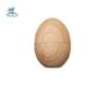 Unfinished Wooden Easter Eggshells Handcrafted Multi-Purpose Egg-shaped Storage Box Empty Mini Fake Eggs Holiday Gift