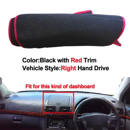 Car Inner Dashboard Cover Dash Mat Carpet Cushion Sun Shade Dash Board Pad For Toyota Avensis 2005 2006 LHD RHD Car Styling