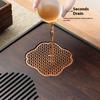 Bamboo Chinese Gongfu Tea Tray Drain Tea Tray Household Small Tea Table with Drainage Water Storage Dry Brewing Platform Tray