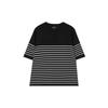 Lap Round Stripe Short Sleeve Knit As1kh265