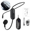 2.4G Wireless Headset & Handheld 2 In 1 Mic Long Range Wireless Microphone System for Voice Amplifier Stage Speakers Teach