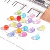 Colorful Faceted Acrylic Beads for DIY Hairpins, Necklaces, and Bracelets