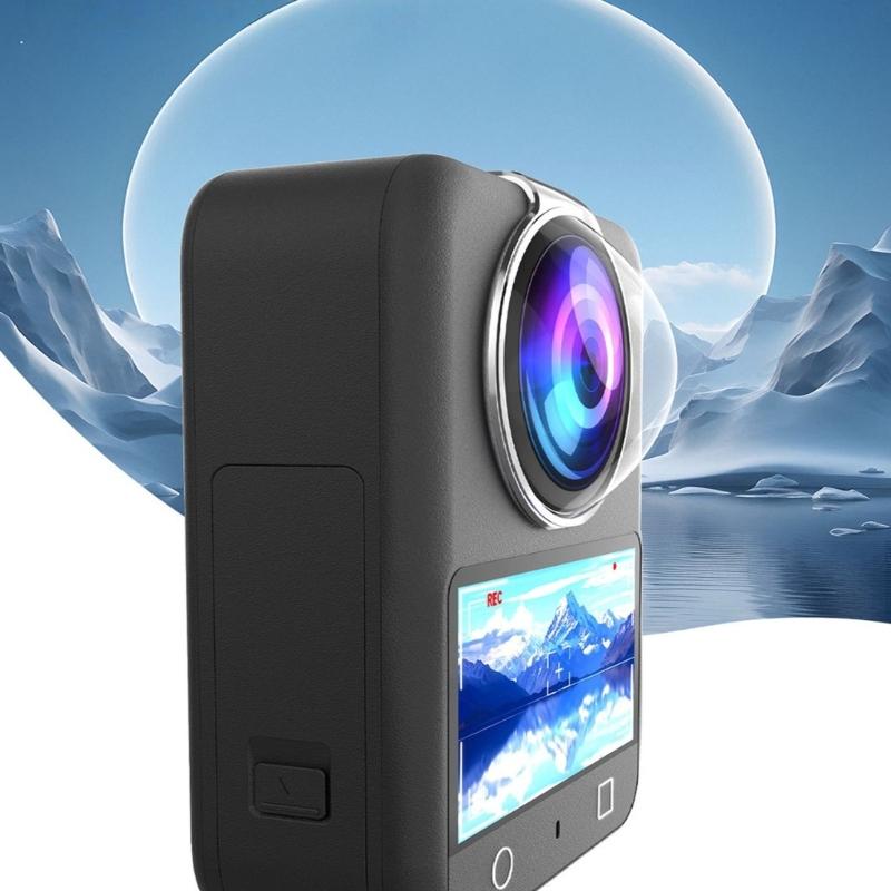Quick Release Lens Protector For OSMO360 Cameras Shockproof Design AntiFog Clear Claritys PC Materials Lens Cover