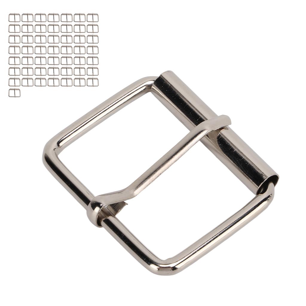 50 Stück Schiebeschnalle Rechteck Verstellbare Metall Triglide Schieber für Geldbörsenherstellung Taschenherstellung DIY Zubehör