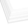 4PCS 4x4 Inch PVC Post Skirt Decorative Deck Column Cover Baluster Post Base Cover  Deck