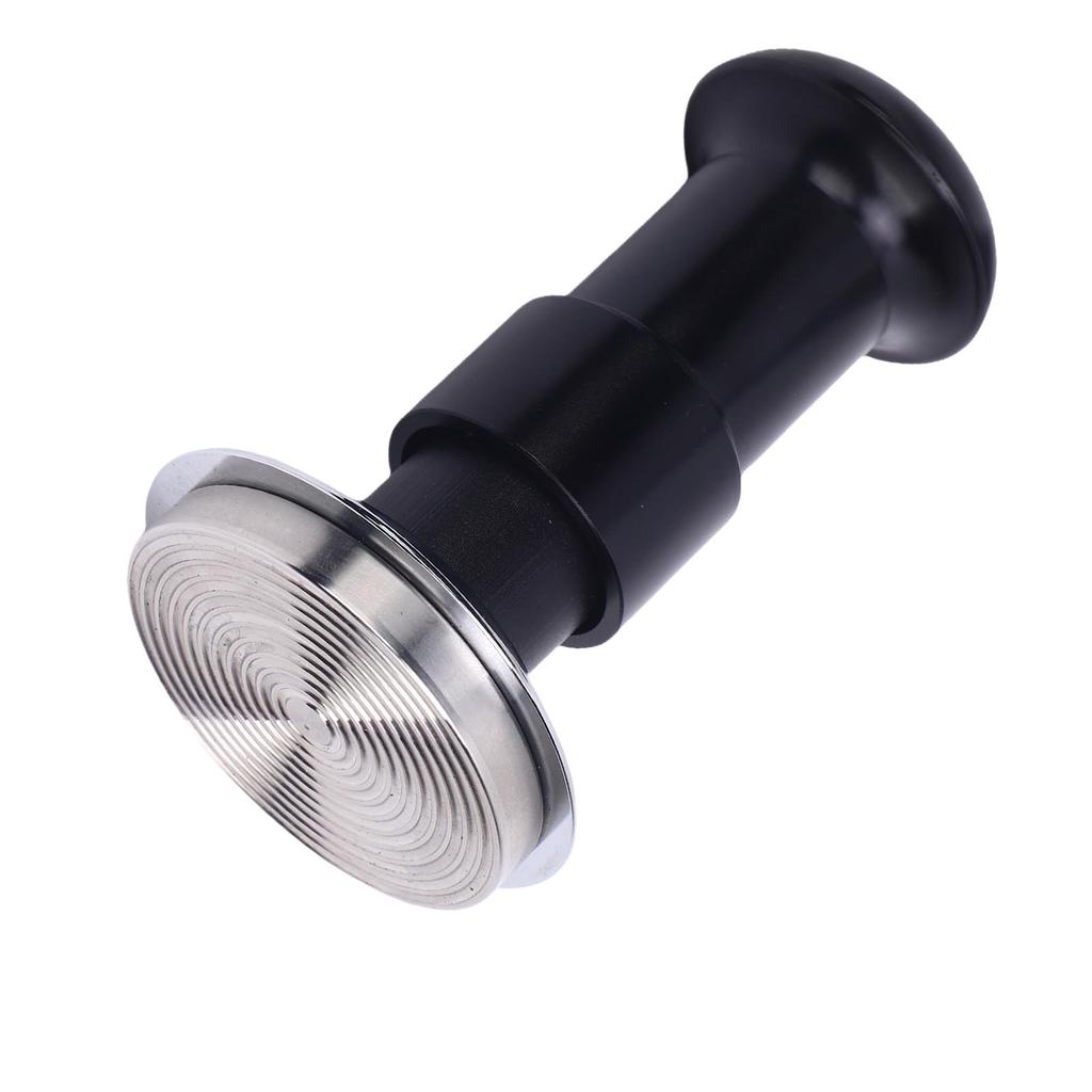 Coffee Hammer Black Thrded Double Spring 30lbs Pressure Stainless Steel Coffee Tamper for Coffee NaMachine Accessory