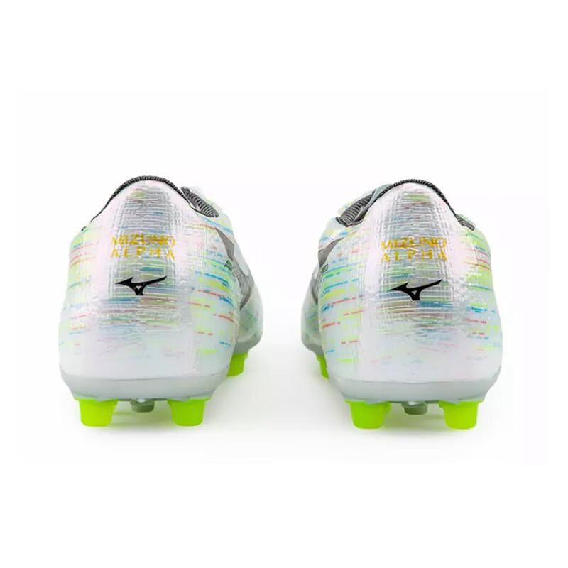 Mizuno Alpha 2 Japan AG Silver Neon Unisex Sneakers P1GA256109