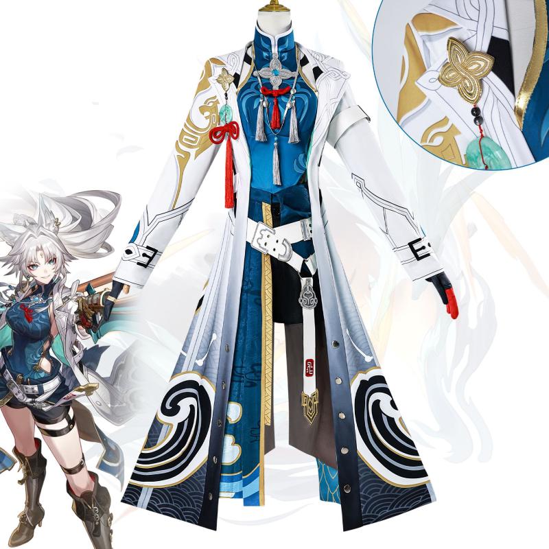 Honkai Star Rail Feixiao Cosplay Costume Anime Party Halloween Outfit Gift Fans