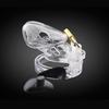 Electro Shock Male Chastity Cage Restraint Locking Ring Belt E-Stim Device  Penis Stimulation Sex Toy for Men Adult Sex Game