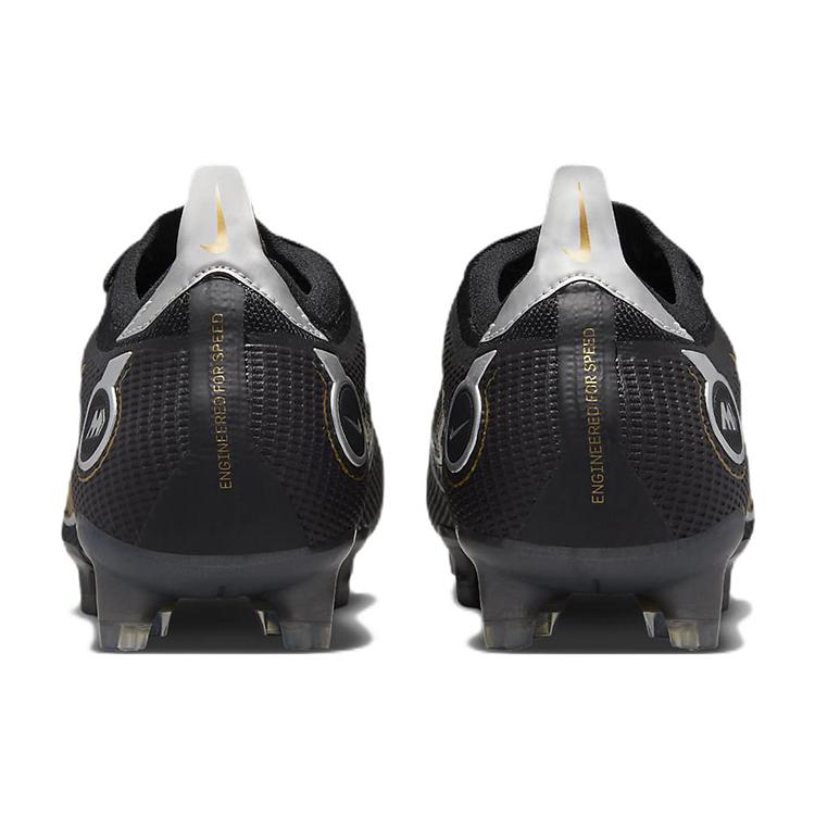 New Nike Mercurial Vapor 14 Elite Fg Black Metallic Silver Cave Stone Metallic Gold DJ2837-007