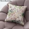 Aquarell Wildblumen Kissenbezüge Muster Kissenhülle Geeignet für Sofa Schlafzimmer Auto Kissenbezug