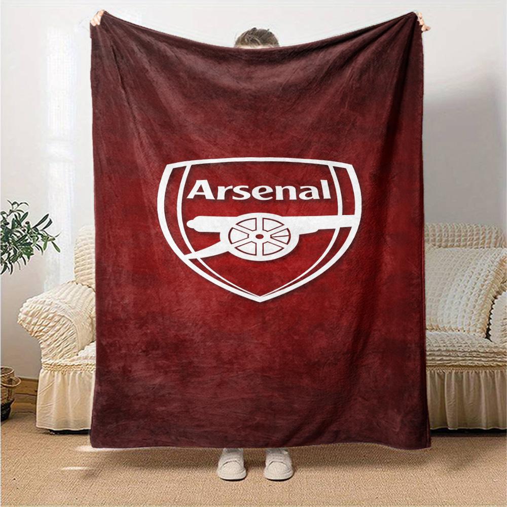 Arsenal Blanket Soft Warm Cozy Suitable for Chair Picnics Bedding for All Seasons Digital Print Unique Gift for Family and Friends Camping