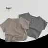 Children's Summer Cotton Short-Sleeve Polo - Korean Style Versatile Trendy Tee for Boys and Girls