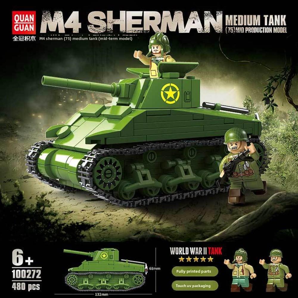 Building Block 100234/100244/100246 Small Particle Military Figurine Assembled Toy Male
