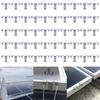 Auto Fixing Photovoltaic Panel Drainage Clip Stainless Steel for Efficient Water Removal and Debris Clearance Compacts