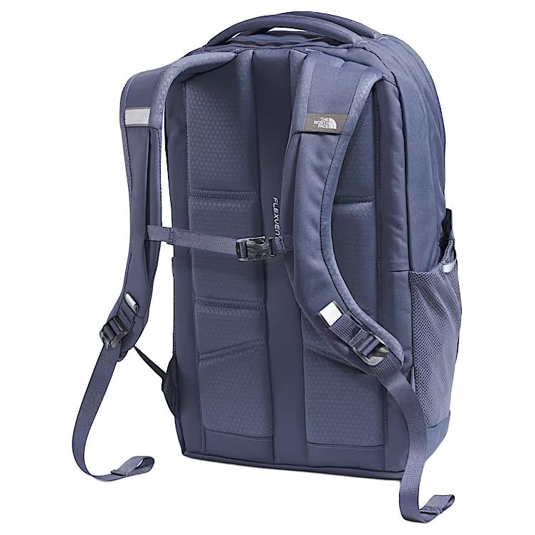 The North Face Jester 27L Classic Print Outdoor Backpack Women Backpack Silver Blue NF0A3VXG-EO5