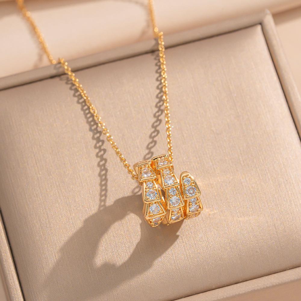 Роскошные европейско-американские серьги  Змеиная кость  для женщин - Регулируемые, Высококлассный нишевый дизайн