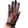Floral Side Driving Gloves Breathable Summer Lace Women Gloves Lace Gloves Short Gloves Mittens