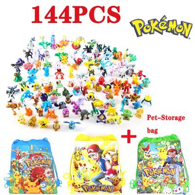 Juguetes de Figura de Pokémon Estilo 144 Figura de Acción de Anime Pikachu Modelo Decoración Ornamental Coleccionar Juguetes Diseñado Para Regalo de Navidad de Niños