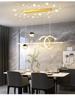 Minimalist LED Pendant Light for Restaurants & Dining - Modern Starry Sky Moon & Star Design