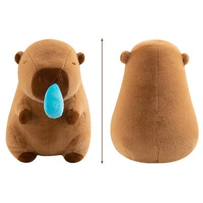 Capybara Shaped Throw Pillow Funny Capybara Plush Pillow Creative Special-Shaped Sofa Cushion for Sofa Couch Bedroom Decor