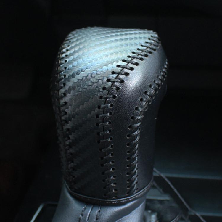 Leather Gear Shifts Knob Protector Car Gear Knob Sleeve Auto Shifters Knob Cover Vehicle Accessories Suitable for Vehicle