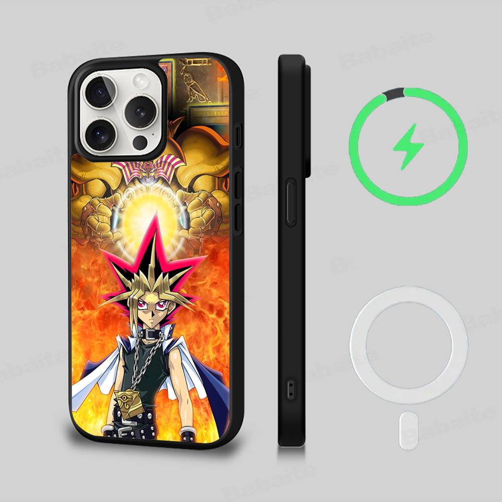Anime Yu-Gi-Oh! For Magsafe Magnetic Phone Case For IPhone 17 16 Pro Max 15 Plus 14 13 12 11 Cover