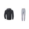 Under Armour Loose Fit Hooded Zip-Up Windbreaker Comfortable Elastic Long Pants Casual Sports Suit Unisex suit 22500405-001+23600704-014