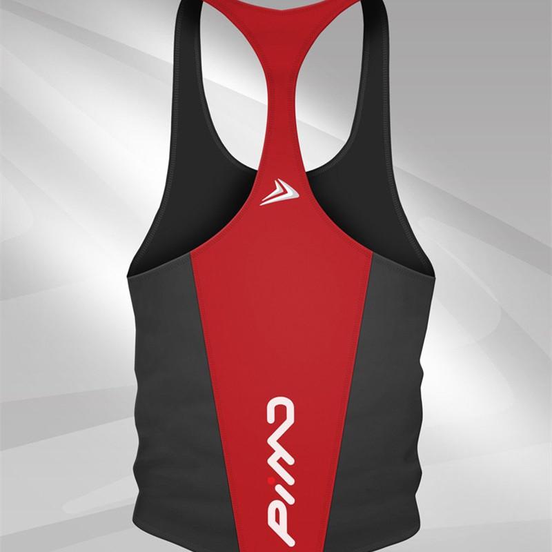Men's Quick-Dry Muscle Tank Top - Loose Fit, Elastic, Sleeveless Running & Fitness Training Shirt