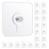 Adhesive Hooks - 20pcs Strong - For Picture Frame/Poster/Photo/Clock Nail-Free