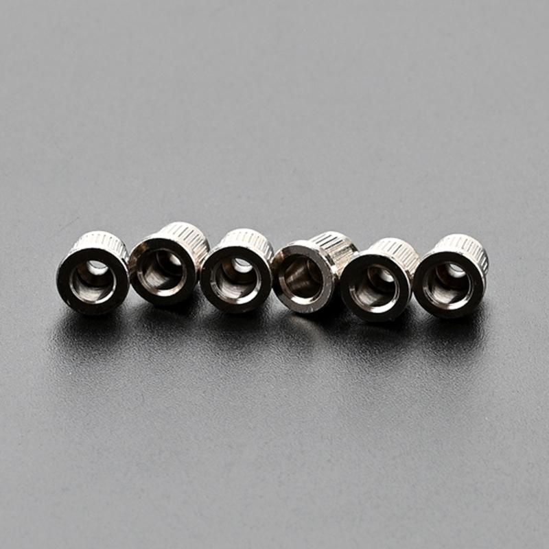 6 Pcs Guitar Through Body String Ferrules Guitar String Ferrules Replacement
