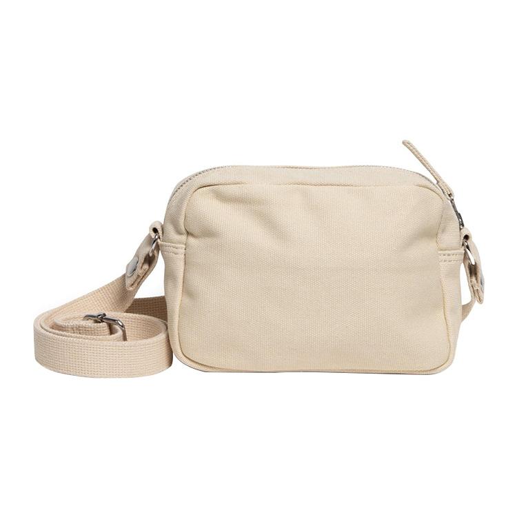New Stussy Cotton Shoulder Bag Crossbody Bag Regular Unisex Ecru 134255-NATL