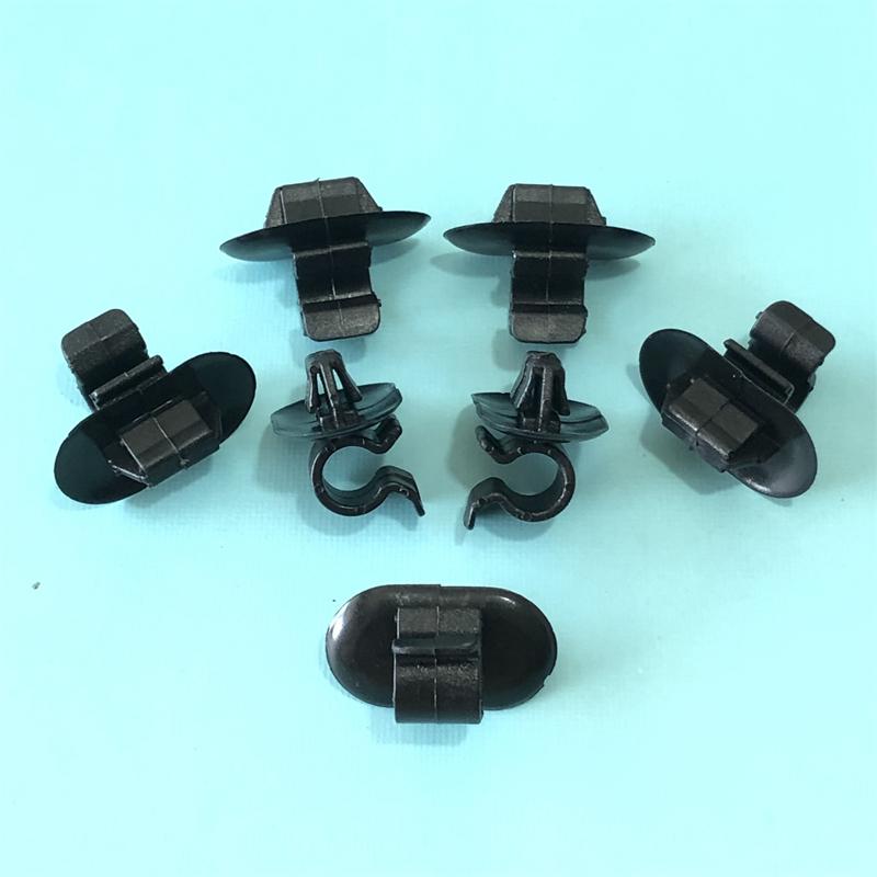 2/10Pcs Hood Rod Bonnet Support Clips For Citroen AX Evasion C2 C3 II C4 C5 Evasion I II Peugeot For Renault Trafic Opel Vivaro Hoses Windshield