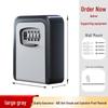 Wall-Mounted Anti-Theft Key Lock Box for Homes and Construction Sites