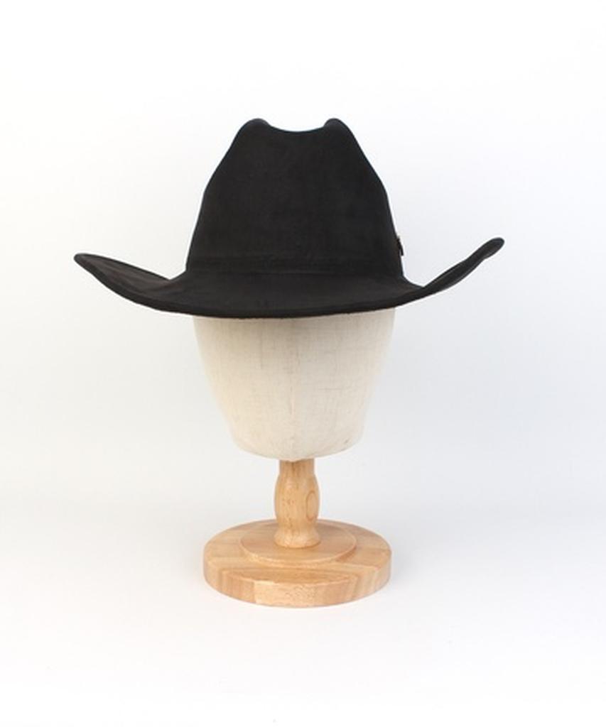 Yunibeosyeolkemiseuteuli Wire Cowboy Suede Black Long Fedora Fedora