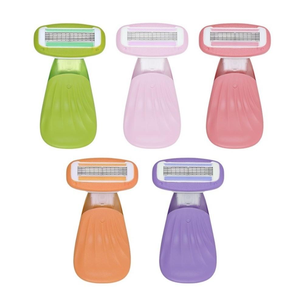 with Case Manual Razor Plastic Epilator Portable Hair Removal Tool Private Body