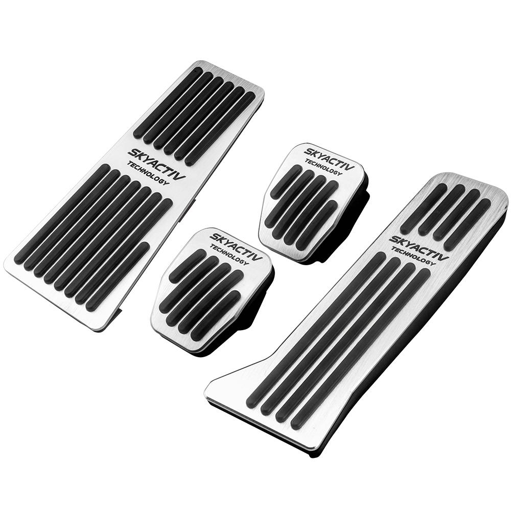 Car Pedals Foot Fuel Accelerator Brake Clucth Pedal Pad Cover For Mazda 2 3 6 DJ BM GJ CX-5 CX5 CX 5 CX3 CX4 CX9 CX8