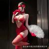 Sexy Lingerie Sexy Lace Seduction Cheongsam Uniform Pure Desire Flirting No-take Pajama Set