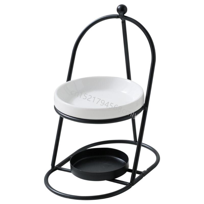 Duftwachsbrenner Ätherisches Öl Brenner,Ölbrenner Teelicht Wachswärmer Aromatherapie Halter Duftdiffusor 6XDE