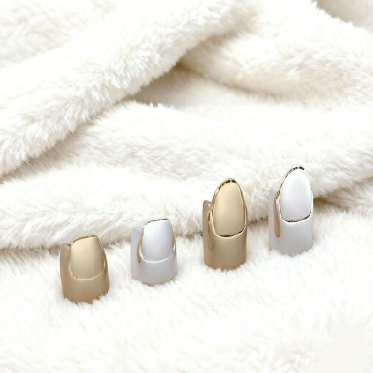 Unisex Metal Nail Cover Ring Hip Hop Cosplay Finger Accessories For Gift Giving Fashion Finger Ring
