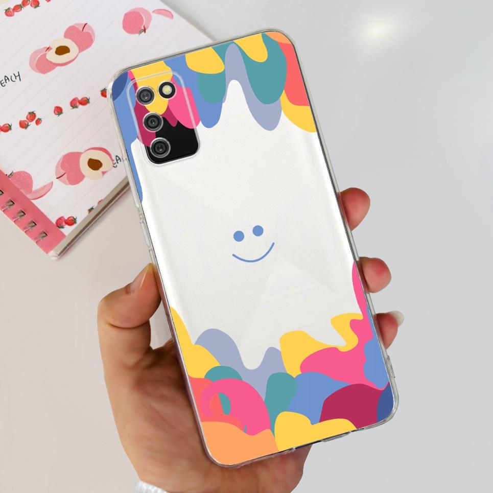 Cute Cartoon Case For Samsung Galaxy A02S Case Silicone Soft TPU Back Cover For Samsung M02 M02S A02 A02S A 02s Etui Phone Cases