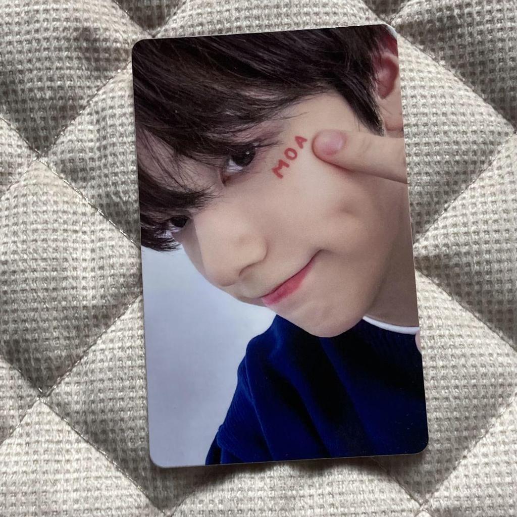 [USED] Soobin TXT MOAZONE Limited FC Bonus Fan Meeting Trading Card