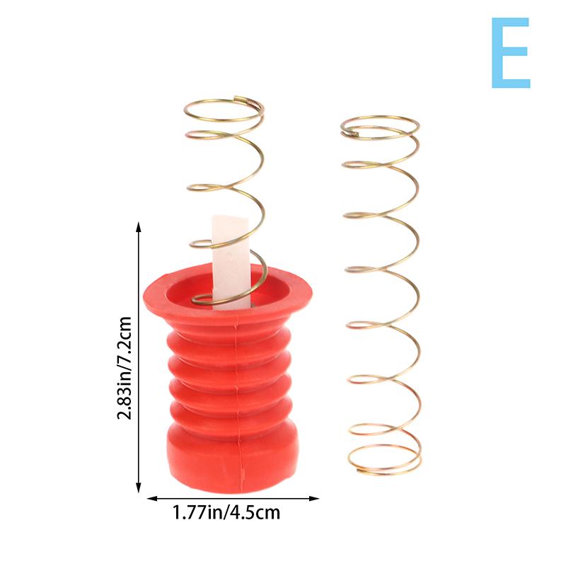 

1Pc Washing Machine Rubber Drain Valve Core Sealing Ring Water Blocking Water Sealing Cup Water Blocking Lever Spring With Cap