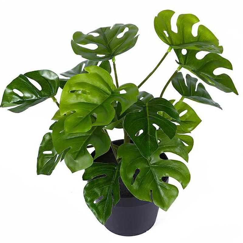 Artificial Plant Turtle Back Leaves Green Dill Leaf Small Fake Plant Living Room Office Desk Balcony Decoration Home Garden Deco