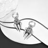 Heavy Industry Metal Cone Nail Coil Ear Buckle Niche Subculture Sweet Cool Men's and Women's Same Personalized Rivet Pendant Earrings