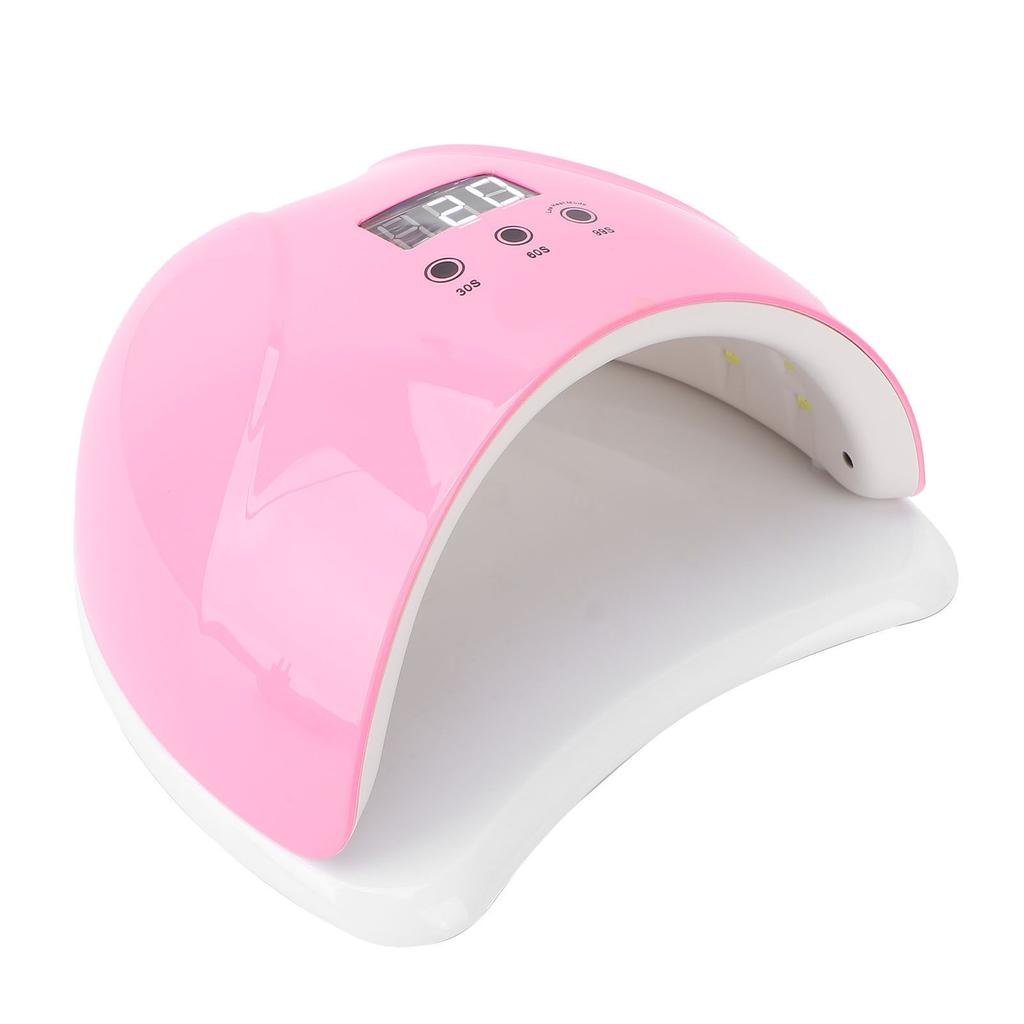 Fast Professional Nail Dryer LED Lamp Nail Phototherapy Gel Polish Curing 48W 100‑240VPink US Plug